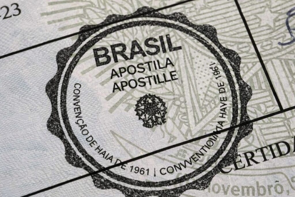 como é feito o Apostilamento de Haia